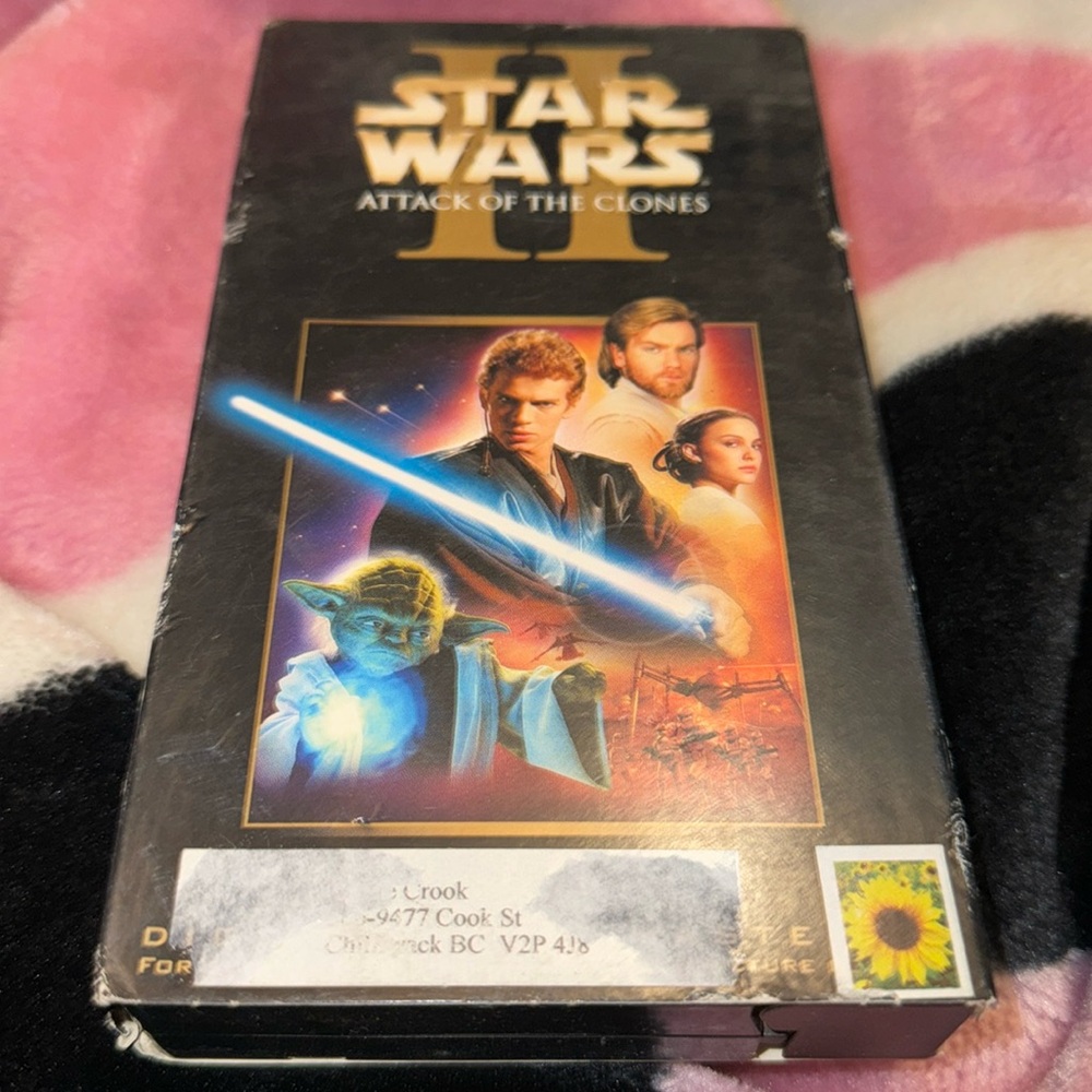 Vintage Star Wars VHS